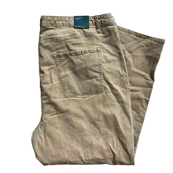 NWT Womens Wild Fable Super High Rise Straight Distressed Ripped Knee Jeans  26 - Picture 4 of 4